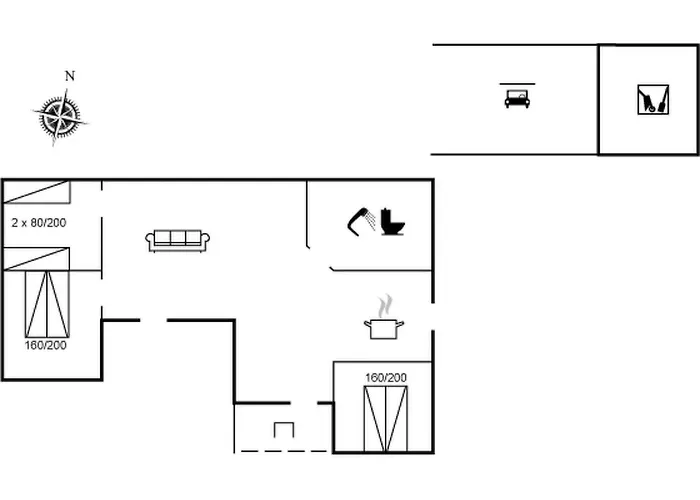 Bjarka - 2-9km From The Sea By Interhome * Kongsmark